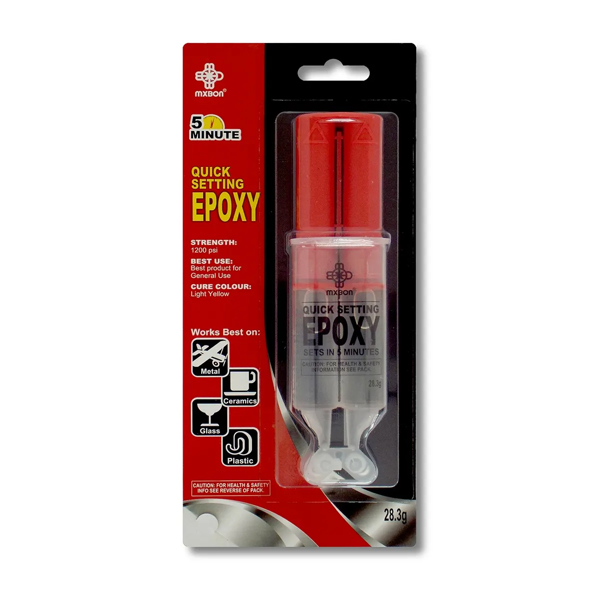 MXBON Rapid Bond 5 Minute Epoxy Glue