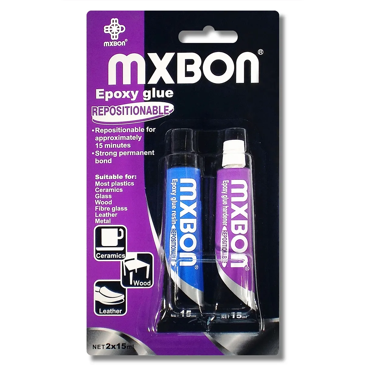 MXBON Repositionable Epoxy Glue
